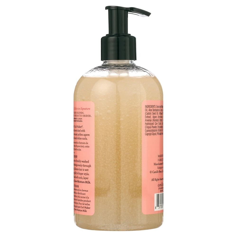 Camille Rose Curl Maker Defining Gel, 12 Oz (Pack of 6)