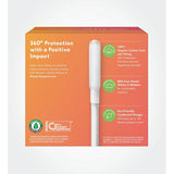 Playtex Clean Comfort Plastic Comfort Tip Tampons Regular 3.84oz (Pack of 12)