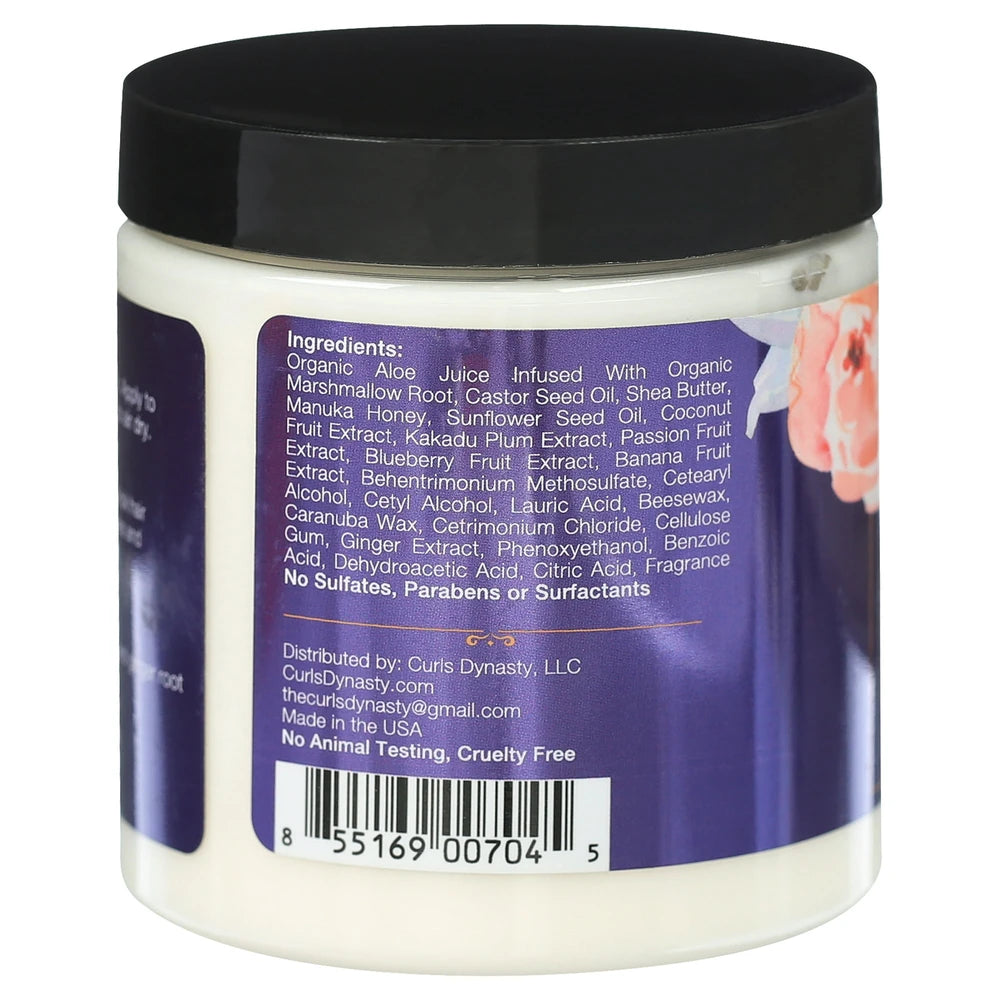 Curls Dynasty Twisted Definition Moisturizing Shine Enhancing Hair Styling Cream, 8 Fl. Oz (Pack of 6)