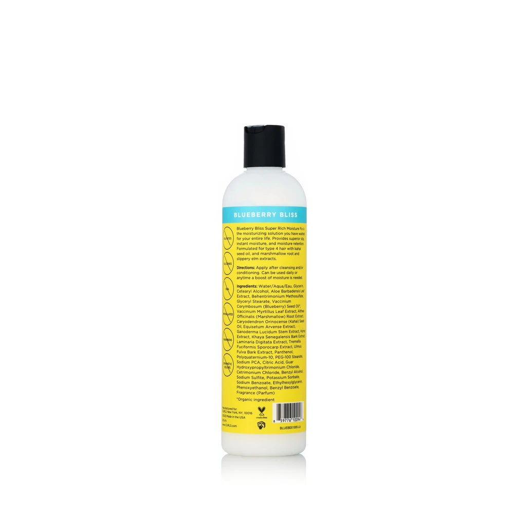CURLS - Blueberry Bliss Super Rich Moisture Fix Leave In Conditioner, 12 Fl. Oz (Pack of 6)