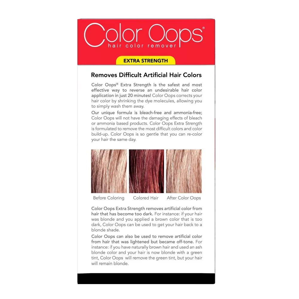 Color Oops Extra Strength Hair Color Remover - 4 fl oz (Pack of 12)