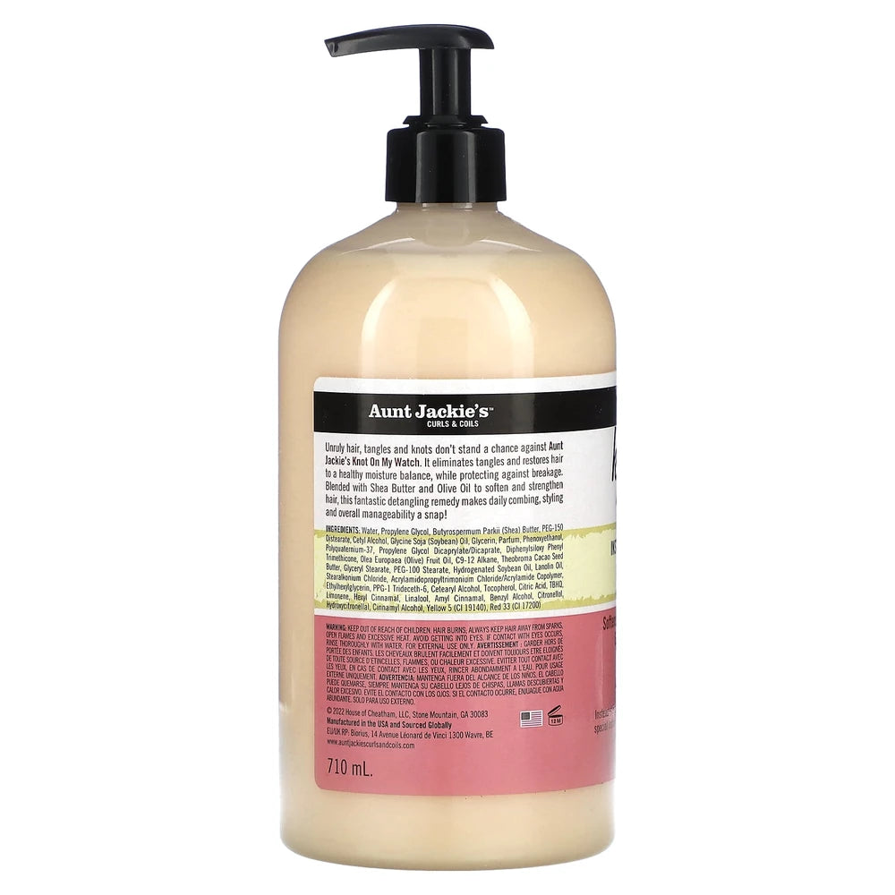 Knot On My Watch Instant Detangling Therapy 24 fl oz (710 ml) Aunt Jackie s C (Pack of 6)