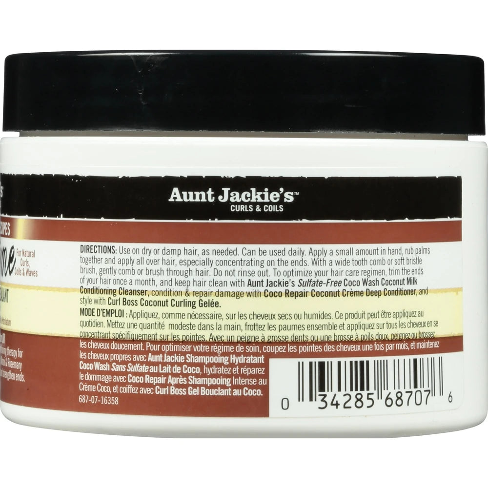 Aunt Jackie's Coconut Butter Creme Intensive Moisture Sealant - 7.5oz (Pack of 6)