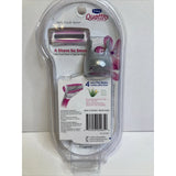 Schick Quattro For Women Value Pack With 1 Razor And 4 Cartridges 2.88oz (Pack of 12)