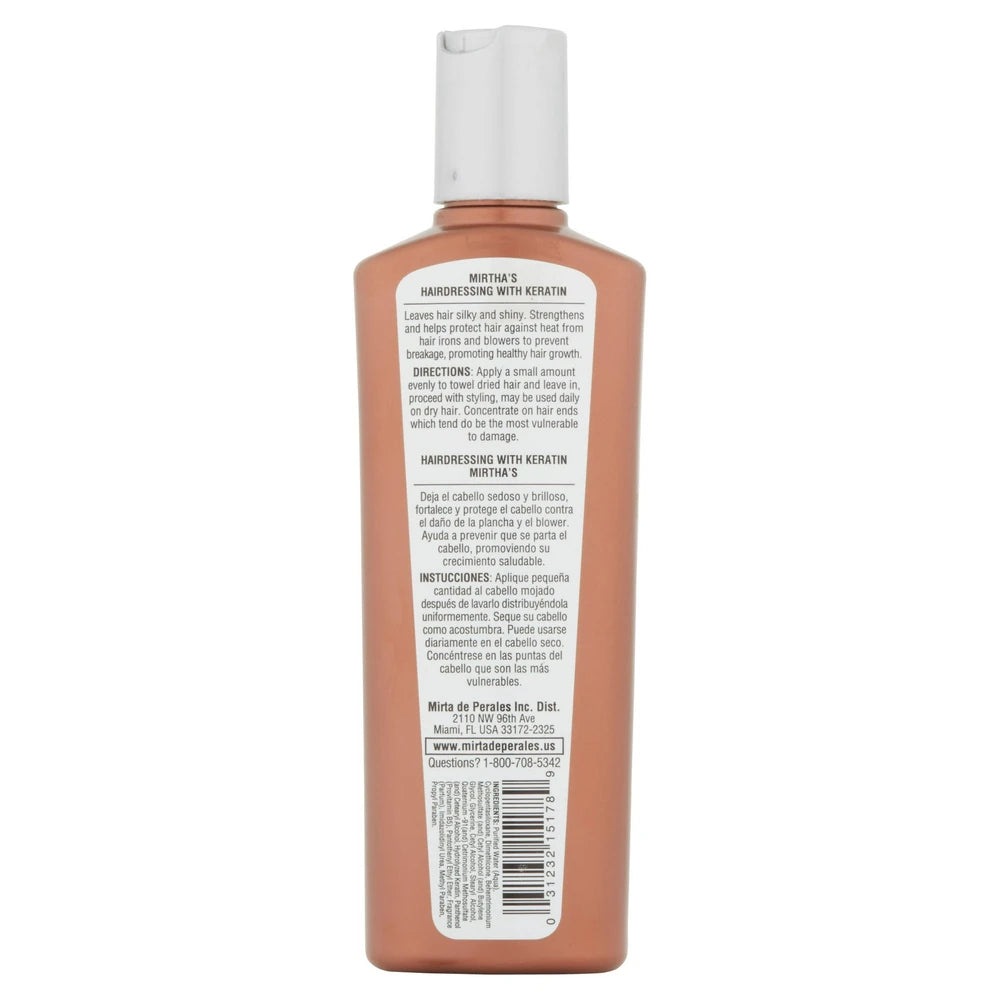 Mirta de Perales Hair Dressing with Keratin 8 oz (Pack of 36)