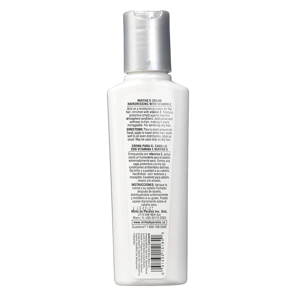 Mirta de Perales Cream Hairdressing With Vitamin E 4 oz (Pack of 36)
