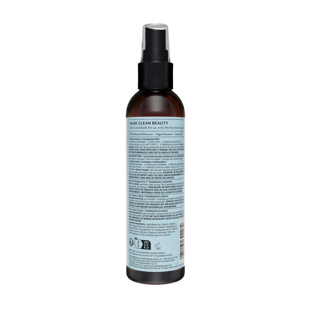 Hask Argan Oil Conditions & Detangles Leave-In Spray 6 Oz - (Pack of 6)
