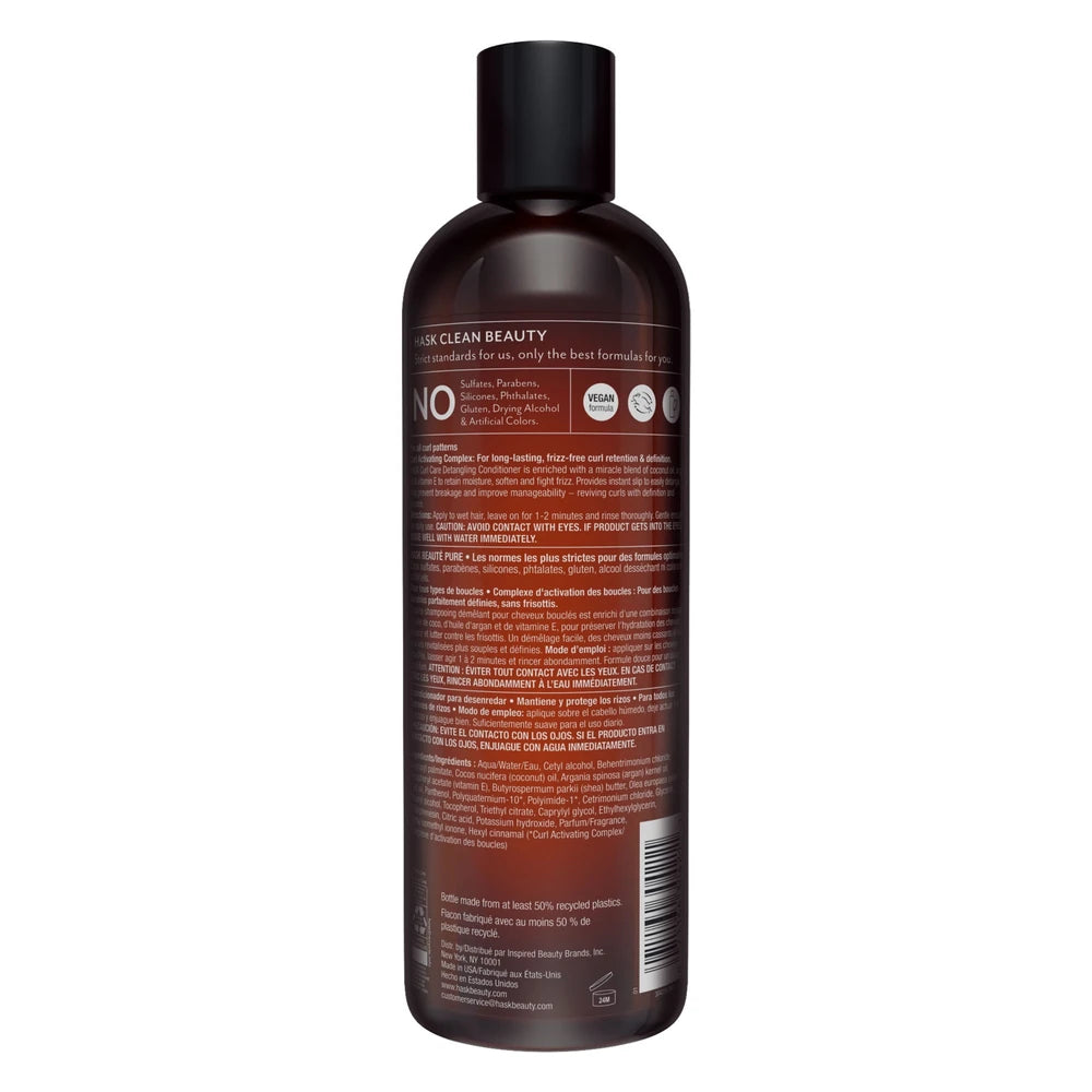 Hask Curl Care Detangling Conditioner - 12 fl oz (Pack of 4)