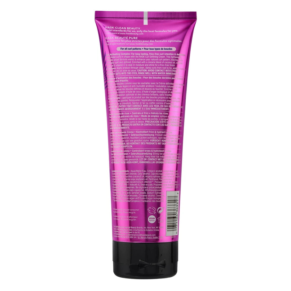 Hask Curl Care Curl Defining Cream - 6.7 fl oz (Pack of 4)