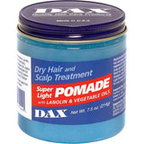 Dax Pomade Super Light Pomade 7.50 oz (Pack of 12)