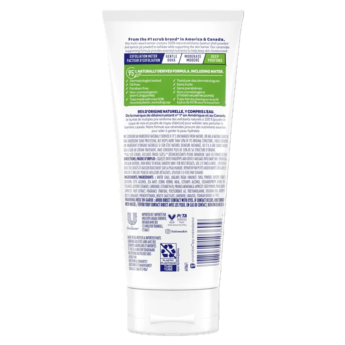 St. Ives Swiss Formula Invigorating Apricot Scrub 6Oz (Pack of 6)