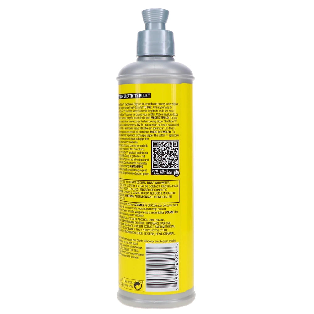 TIGI Bed Head Bigger The Better Lightweight Volume Conditioner 10.14 oz (Pack of 6)