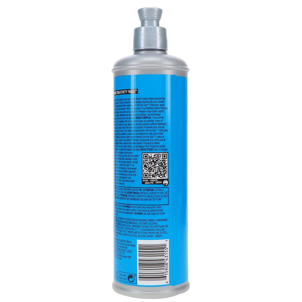 TIGI Bed Head Gimme Grip Texturizing Conditioning Jelly 13.53 oz (Pack of 6)