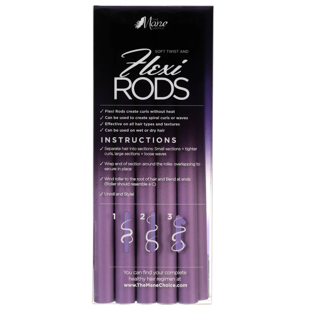 The Mane Choice Flexi Rod Medium (Pack of 6)