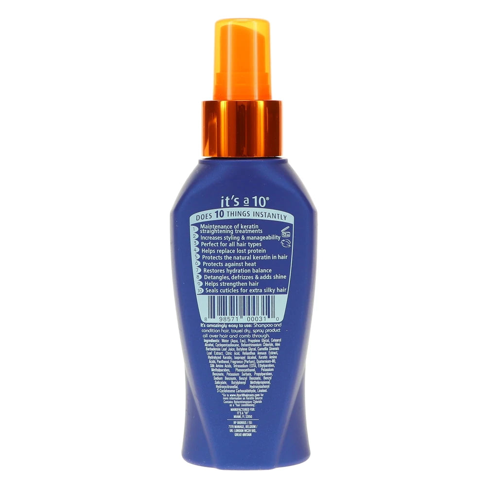 It's a 10 Miracle plus Keratin Leave In Conditioner - 4 fl oz (Pack of 12)