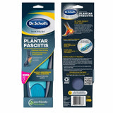 Dr. Scholls Plantar Fasciitis Orthotics Womens Size 6-10 1 Pair 5.12oz (Pack of 12)