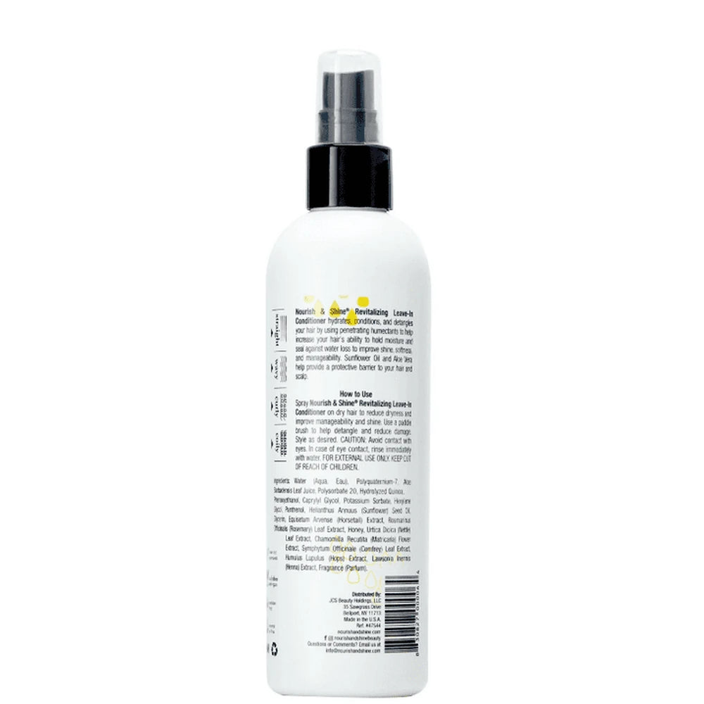 Nourish & Shine Revitalizing Leave-In Conditioner 8 oz (Pack of 12)