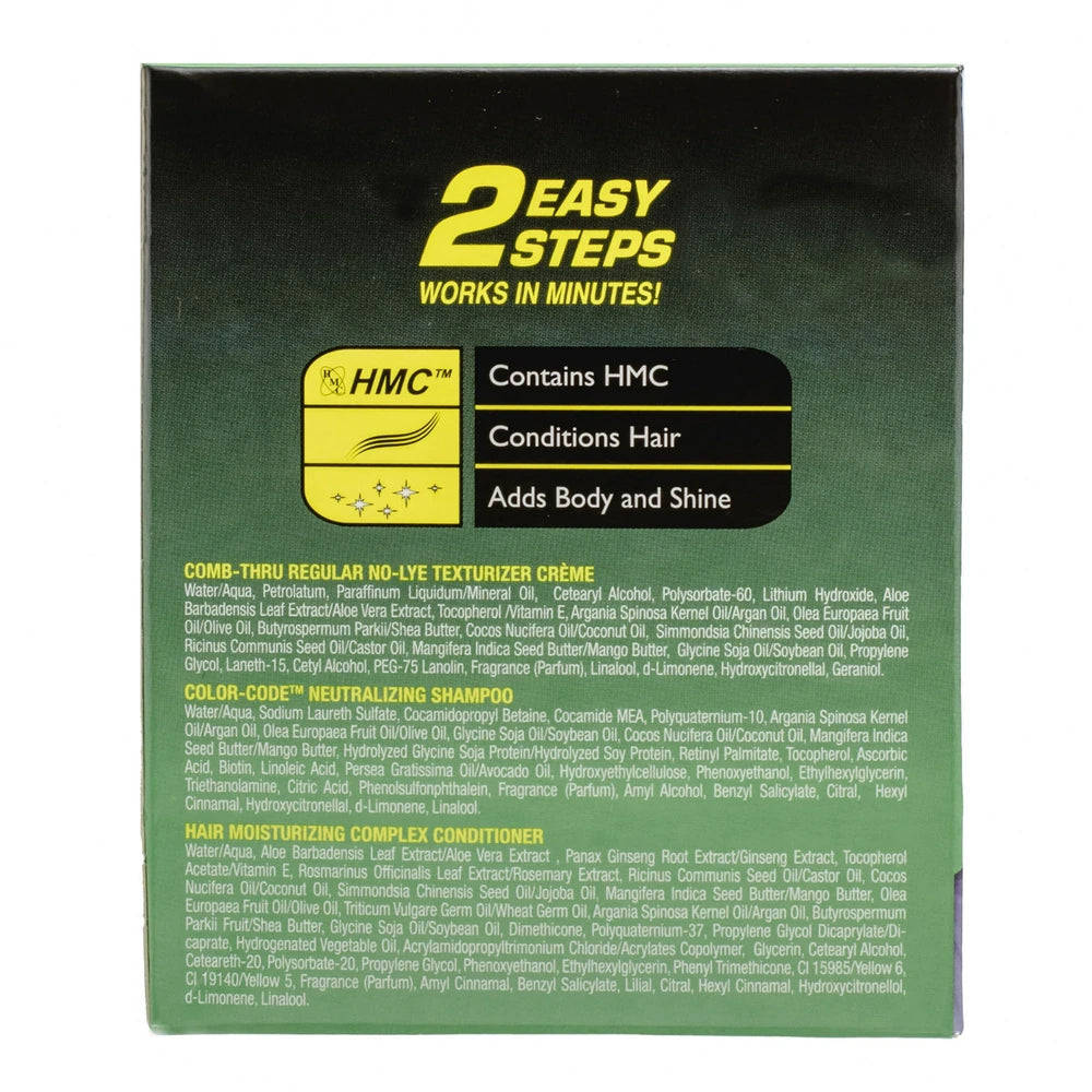 Pro Line II Men s Regular Comb-Thru Texturizer Kit for Sensitive Scalps All Hair (Pack of 12)