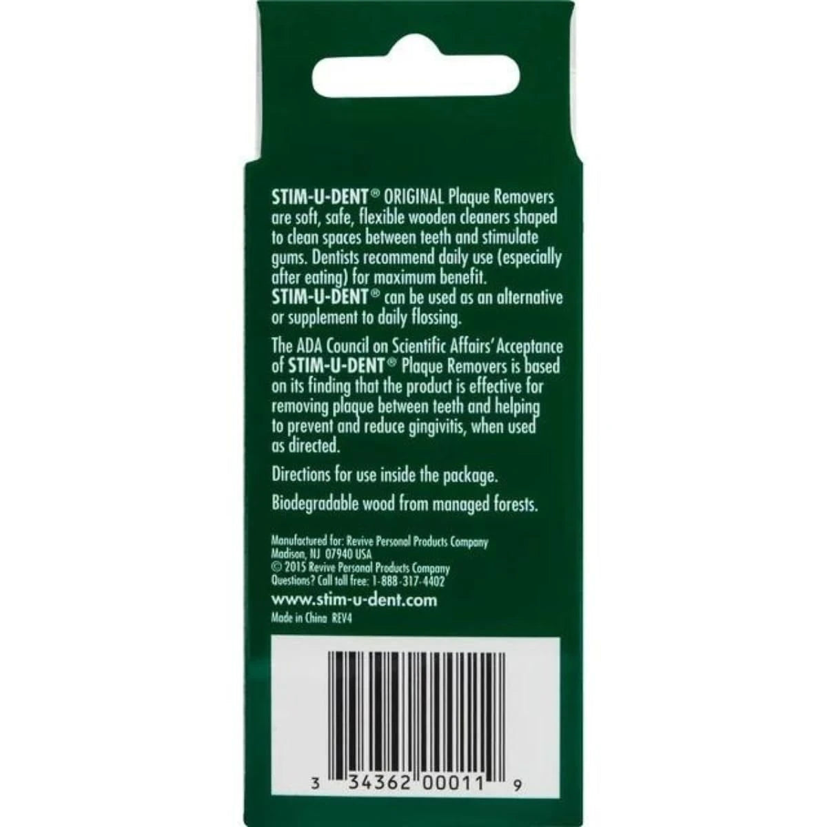 Stim-U-Dent Plaque Removers Value Pack Mint Flavor 1.6oz (Pack of 24)