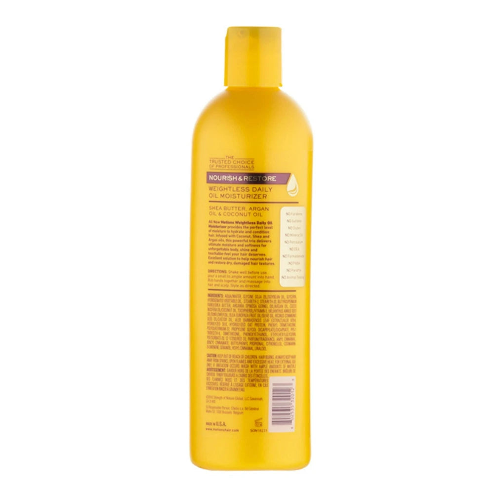 Motions Nourish & Care Weightless Daily Oil Moisturizer - 12 fl oz (Pack of 6)
