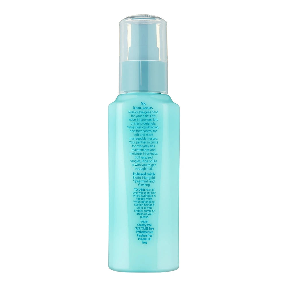 TPH BY TARAJI Ride or Die Biotin Leave in Conditioner Spray Detangler for Dry Ha 4 Oz (Pack of 12)