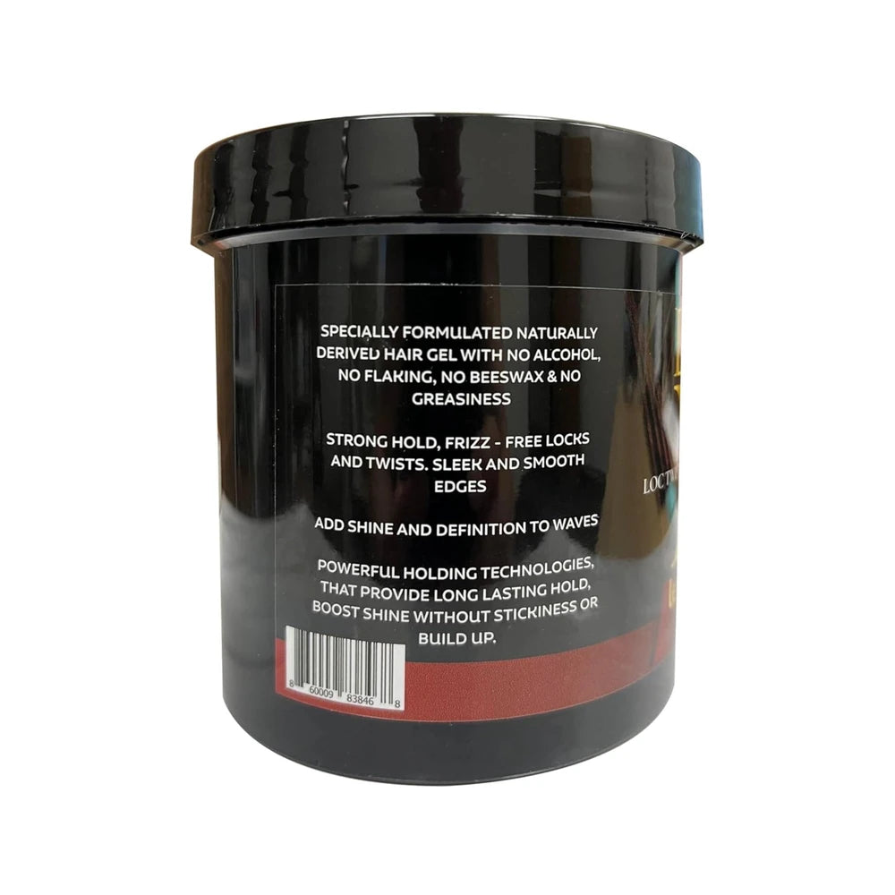 Loc N Twist Braid Edge Gel Extra Hold Lemongrass 16oz (Pack of 12)