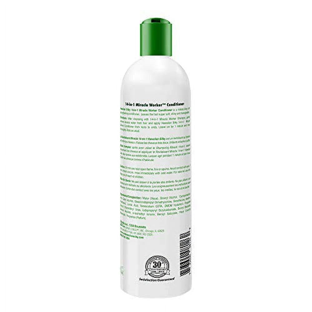 Hawaiian Silky 14-in-1 Miracle Worker Anti-Aging Moisturizing Repairing Daily Conditioner 16. Oz (Pack of 12)