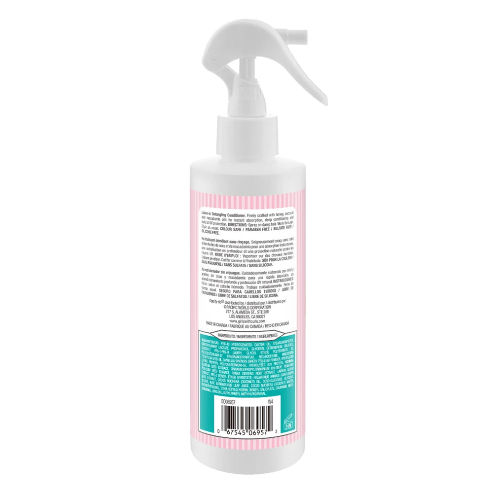 Dippity-do Girls with Curls Leave-in Detangling Conditioner 8 Fl. Oz (Pack of 6)