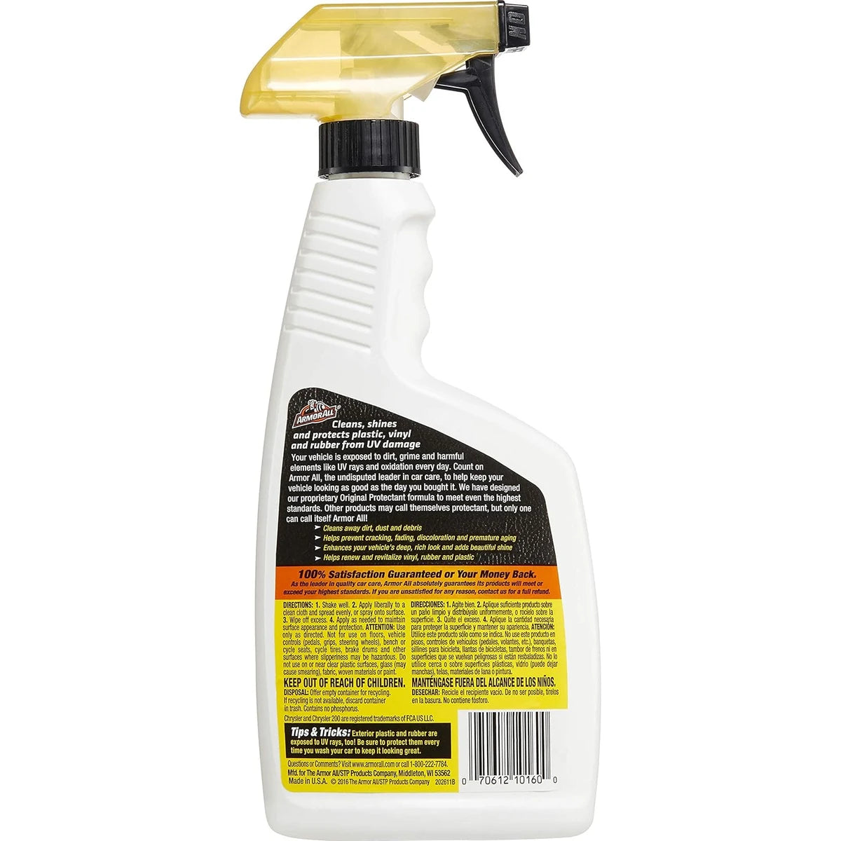 Armor All Improved Uv Protection Original Protectant With Trigger For Cars 16Oz (Pack of 12)