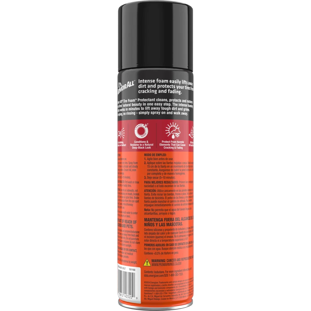 Armorall Tire Foam Protectant 20Oz (Pack of 6)