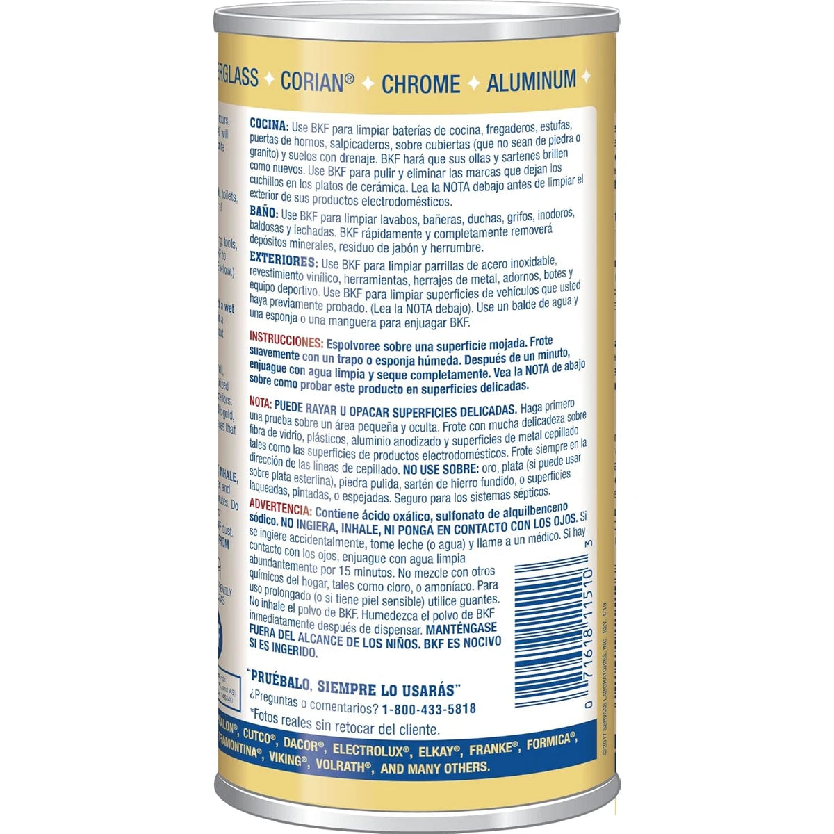 Bar Keepers Friend All Purpose Cleaner and Polish 12Oz (Pack of 12)