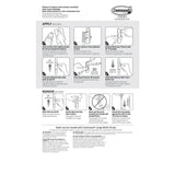 3M Command Utility Hook Removable Adhesive Plastic 0.71Oz (Pack of 36)