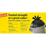 Glad Outdoor Trash Bag 51.04oz (Pack of 12)