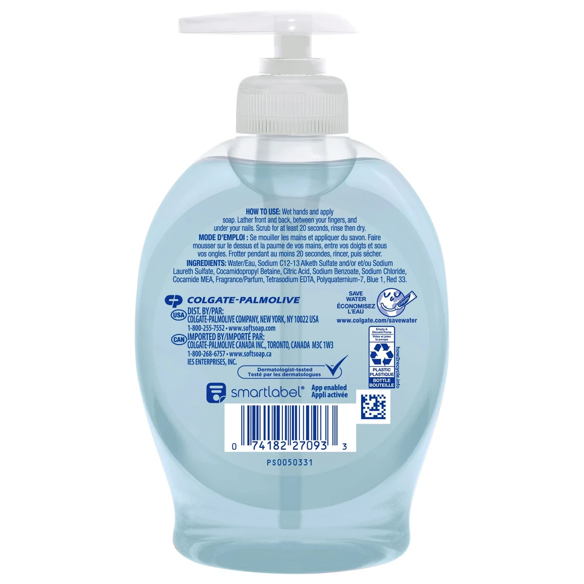 Softsoap Liquid Hand Soap Fresh Breeze 7.5Oz (Pack of 6)