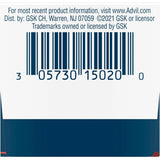 Advil Advanced Medicine For Pain And Fever Reducer Ibuprofen 200 Mg Tablets 0.8oz(Pack of 72)