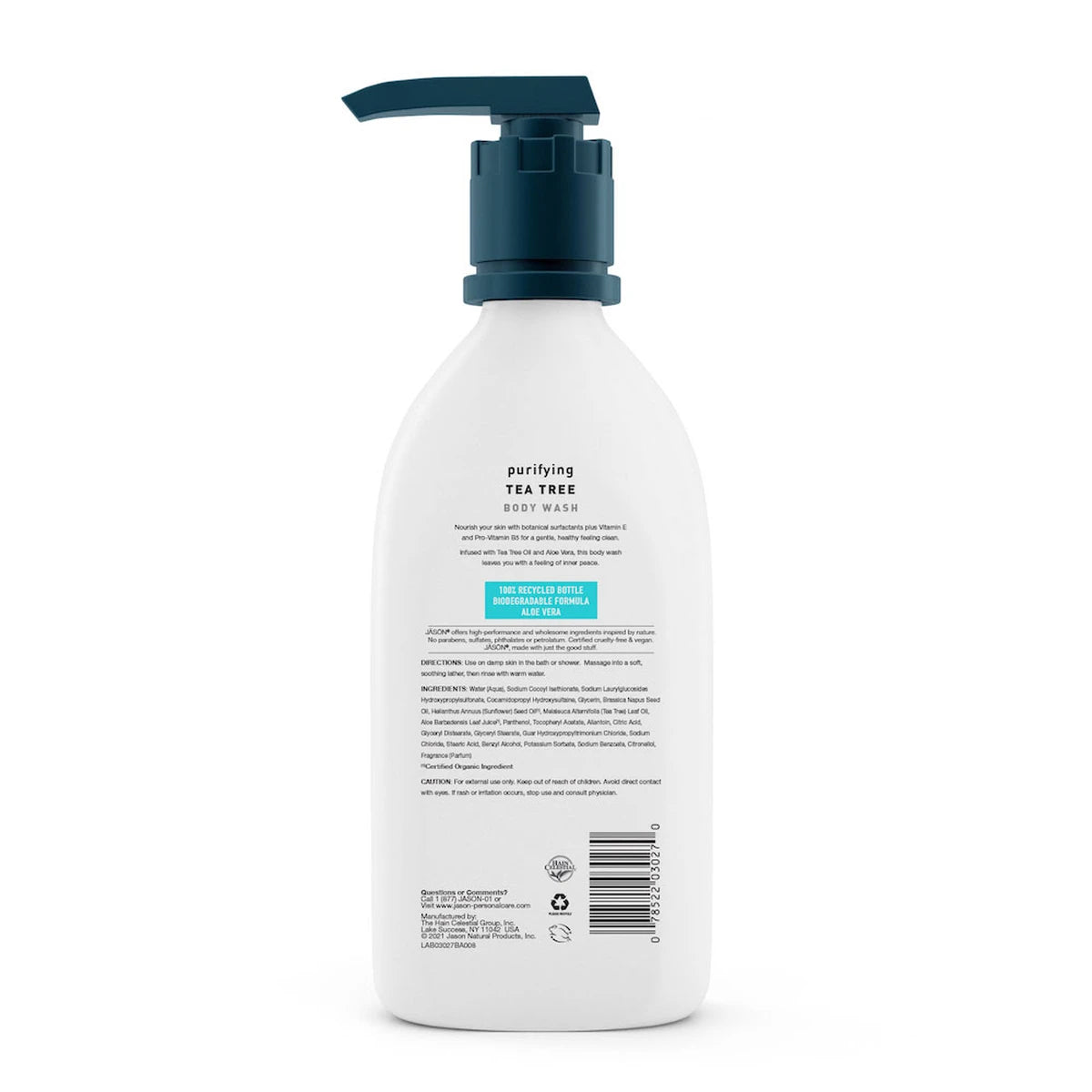 Jason Purifying Tea Tree Body Wash 30Oz (Pack of 6)