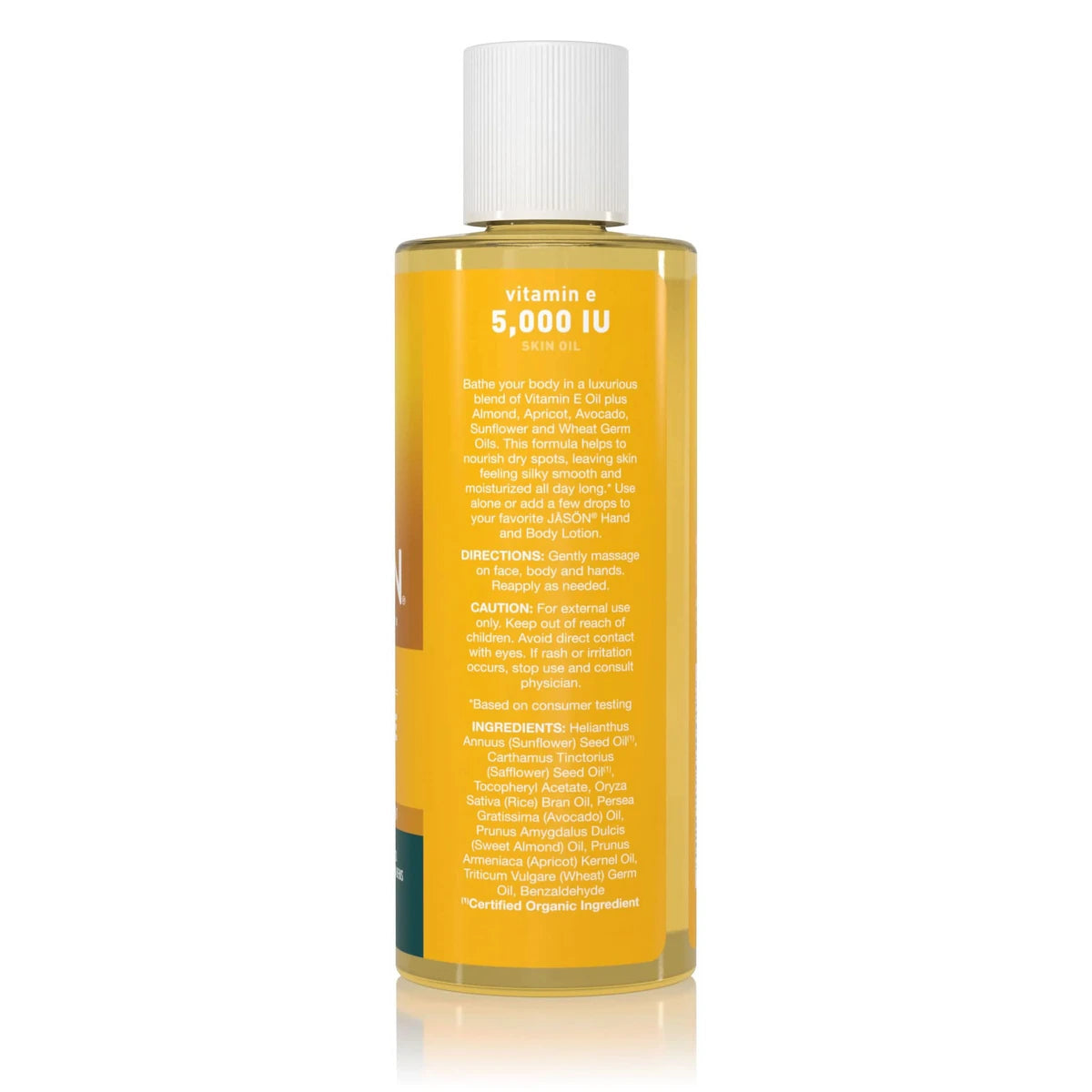 Jason Vitamin E 5000 IU All-Over Body Nourishment Skin Oil 4Oz (Pack of 12)