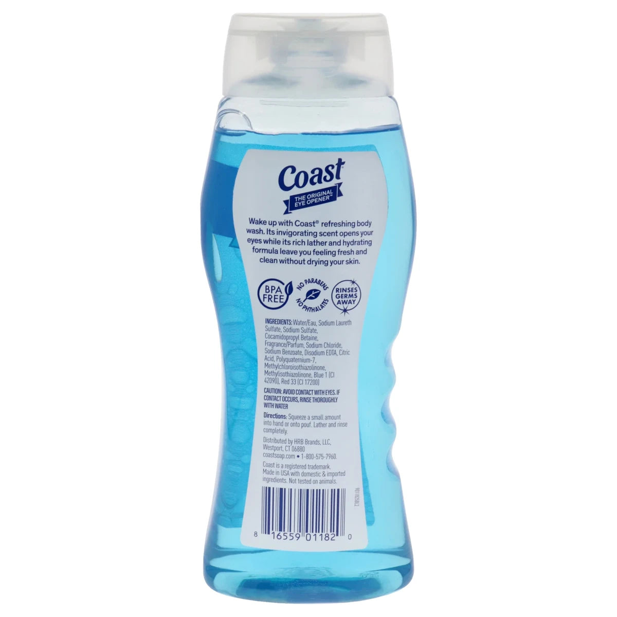 Coast Classic Scent Hair & Body Wash 18Oz (Pack of 6)