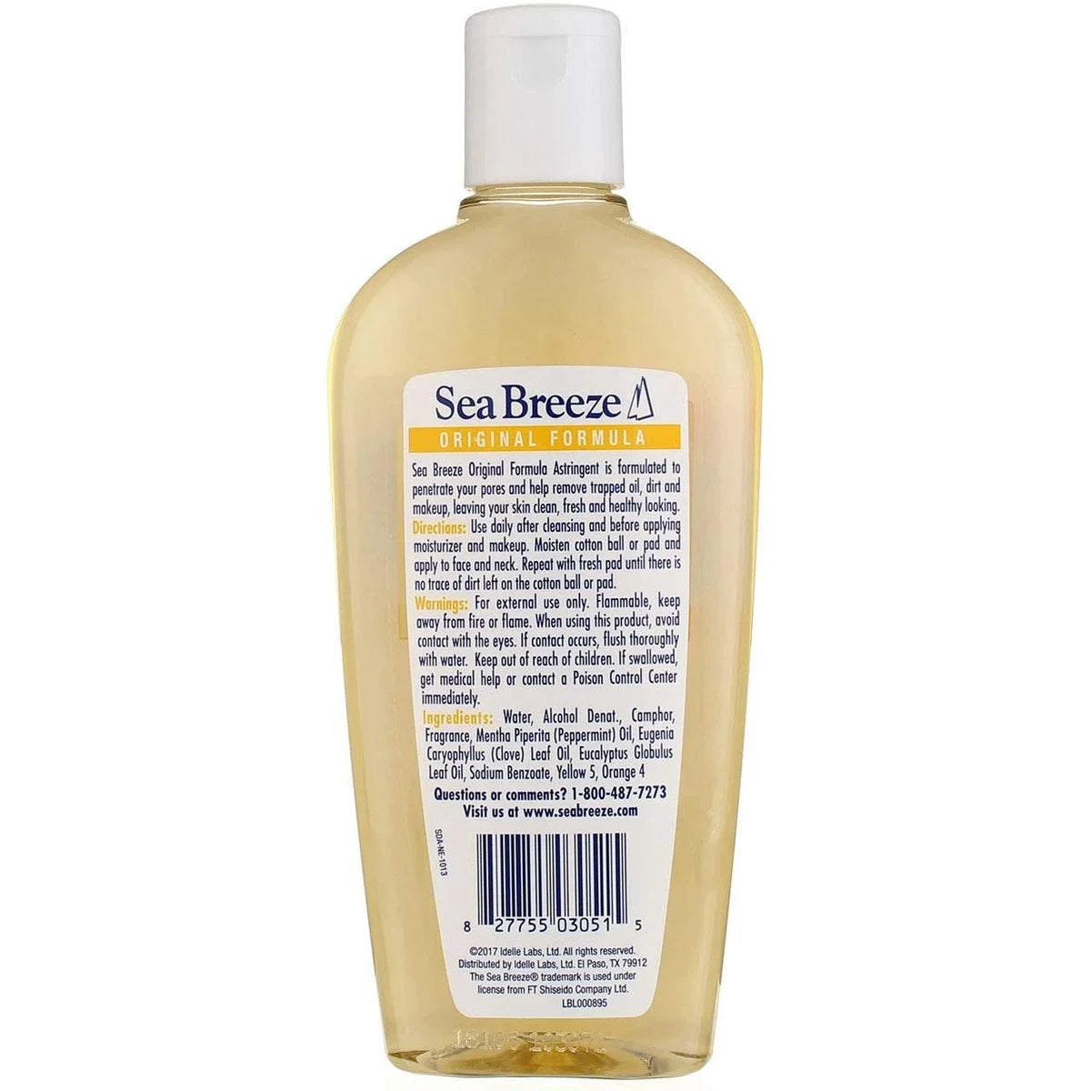 Sea Breeze Astringent Original Formula Classic Clean 10Oz (Pack of 6)