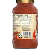 Prego Italian Tomato Spaghetti Sauce Flavored with Meat Jar 24Oz (Pack of 12)