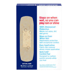 Band Aid Water Block Adhesive Bandages 0.63Oz (Pack Of 24)
