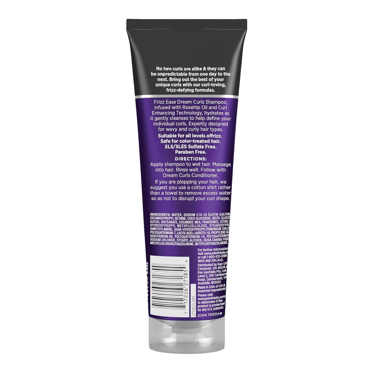 John Frieda Frizz Ease Dream Curls Hair Shampoo 8.45Oz (Pack of 6)