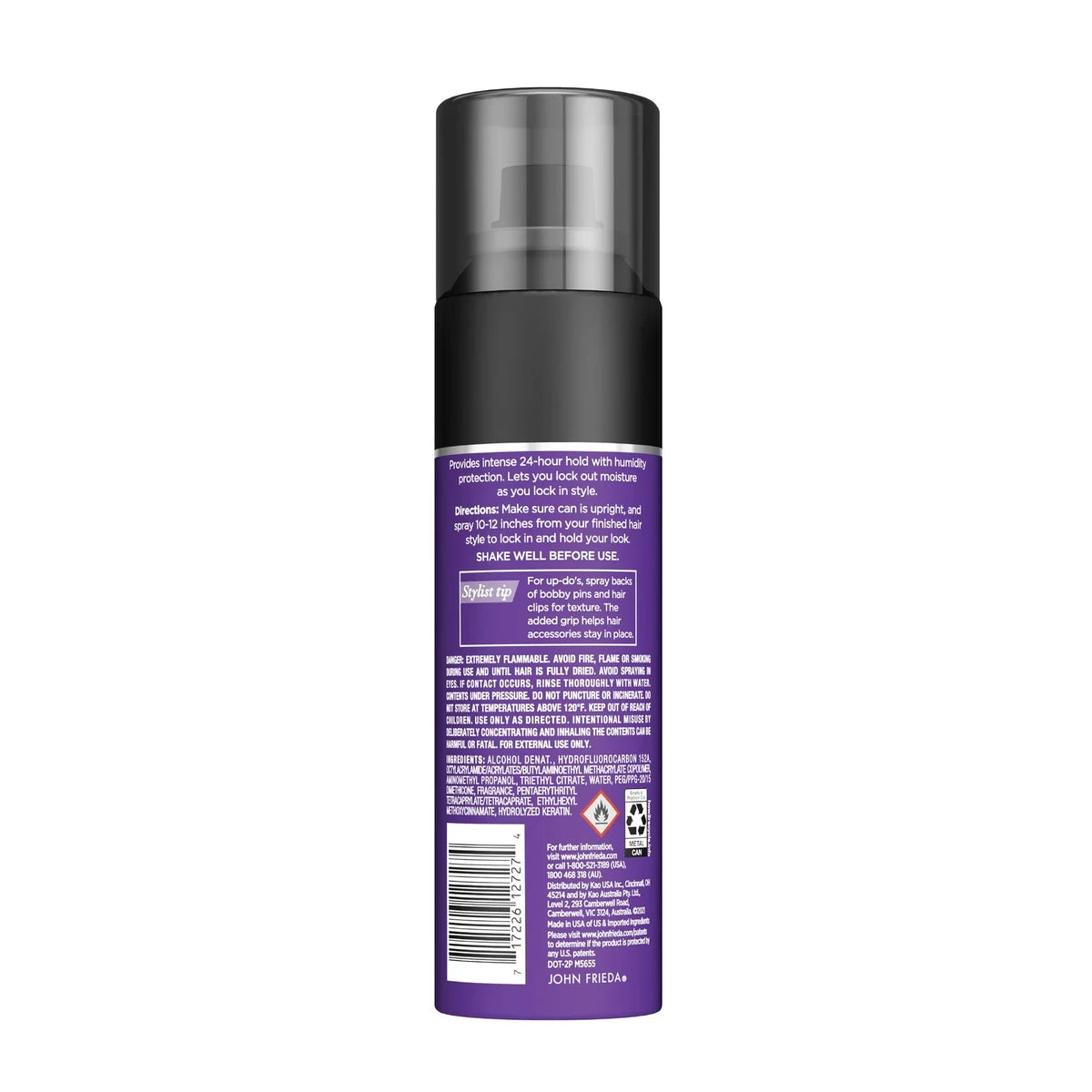 John Frieda Frizz Ease Moisture Barrier Hair Spray Firm Hold 12Oz (Pack of 6)