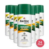 Bactine Max Pain Relief Dry Spray with Lidocaine 4Oz (Pack of 24)
