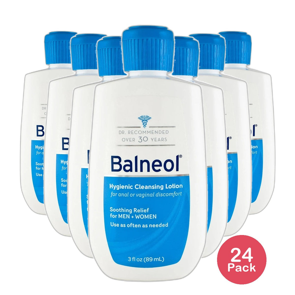 Balneol Soothing Perianal Cleansing Lotion 3Oz (Pack of 24)