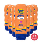 Banana Boat Sport Face Lotion SPF 50 3 Oz (Pack of 12)