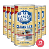 Bar Keepers Friend All Purpose Cleaner and Polish 12Oz (Pack of 12)