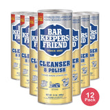 Bar Keepers Friend Multipurpose Household Cleanser And Polish 21Oz (Pack of 12)