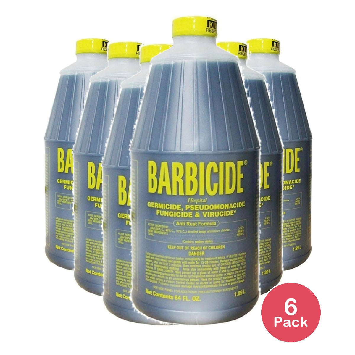Barbicide Disinfectant 64oz Conc (B00413TVTS) (Pack of 6)
