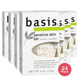 Basis Sensitive Skin Bar Soap 4Oz (Pack of 24)
